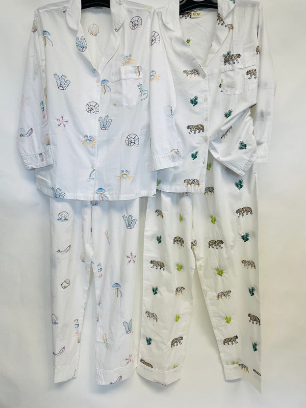 Embroidered PJ's