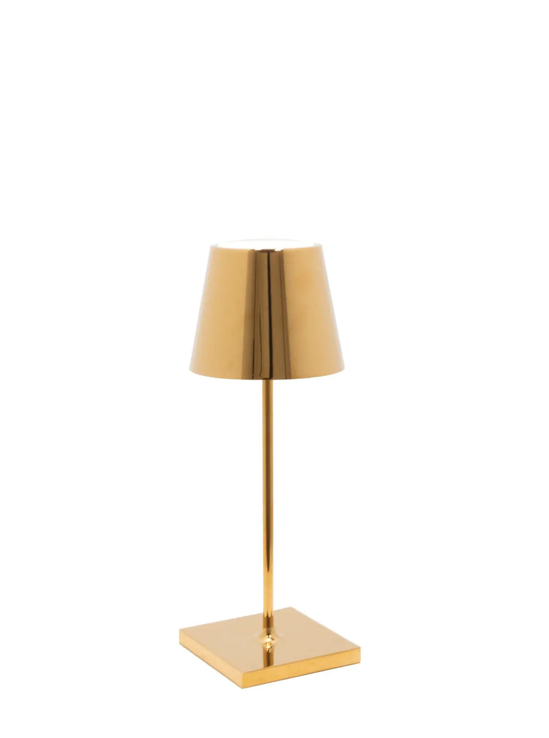 Poldina Pro Mini Cordless Lamp: Gold