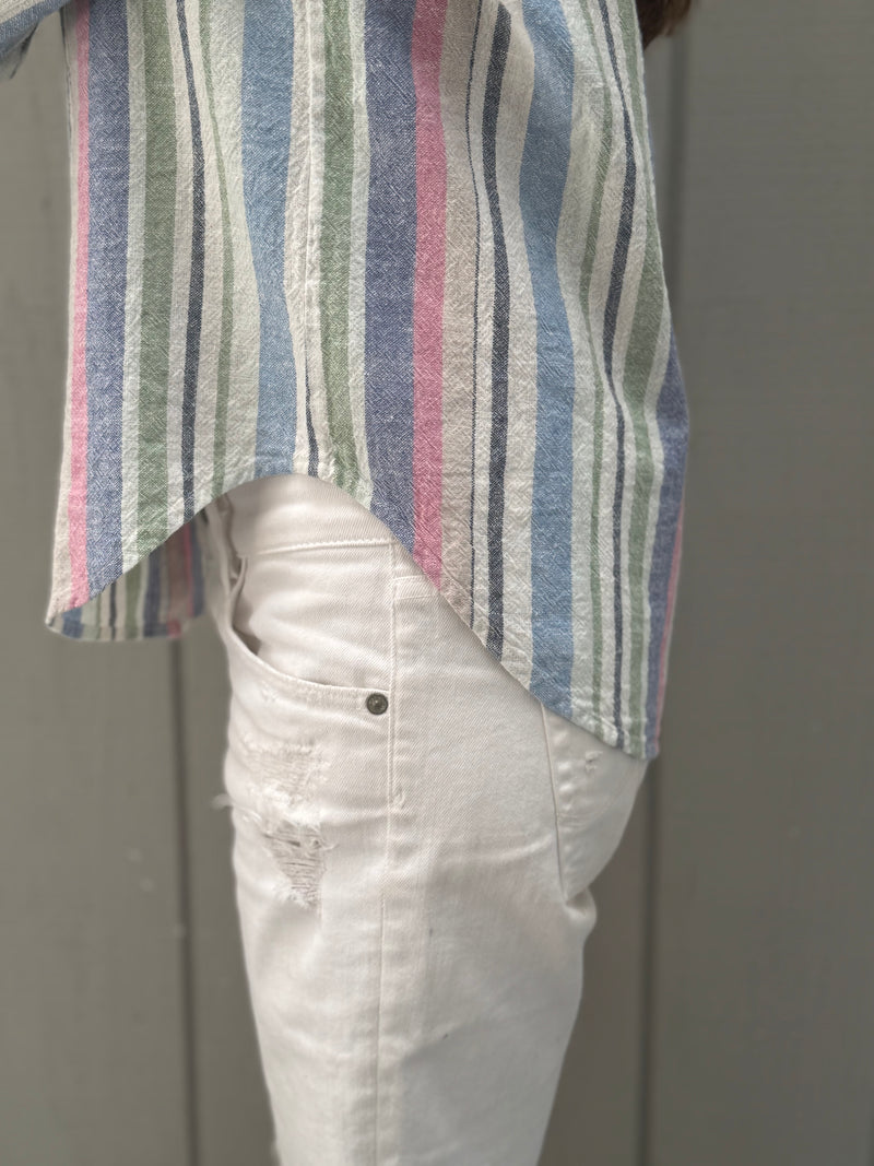 Lily Shirt Multi-Stripe