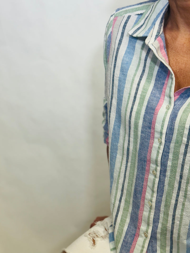 Lily Shirt Multi-Stripe