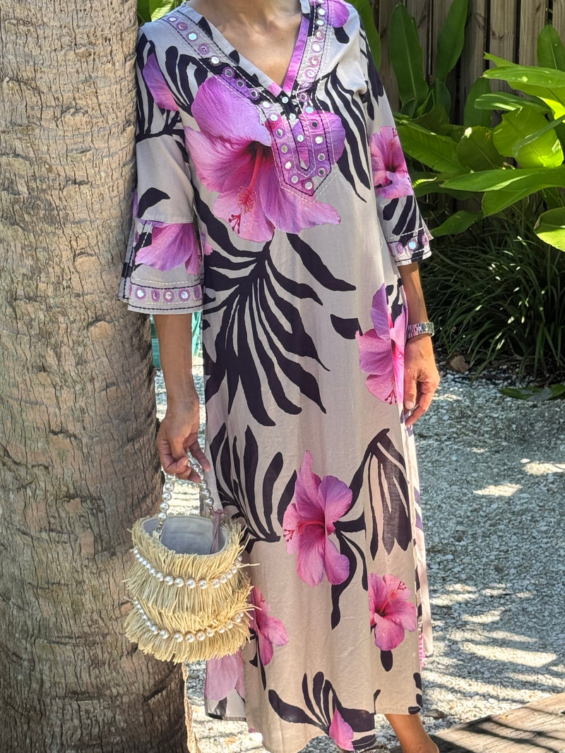 Lila Caftan
