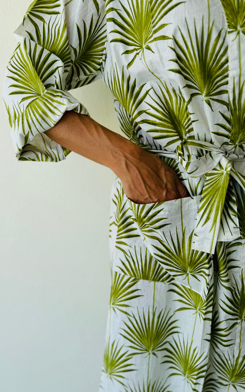 Palm Frond Robe