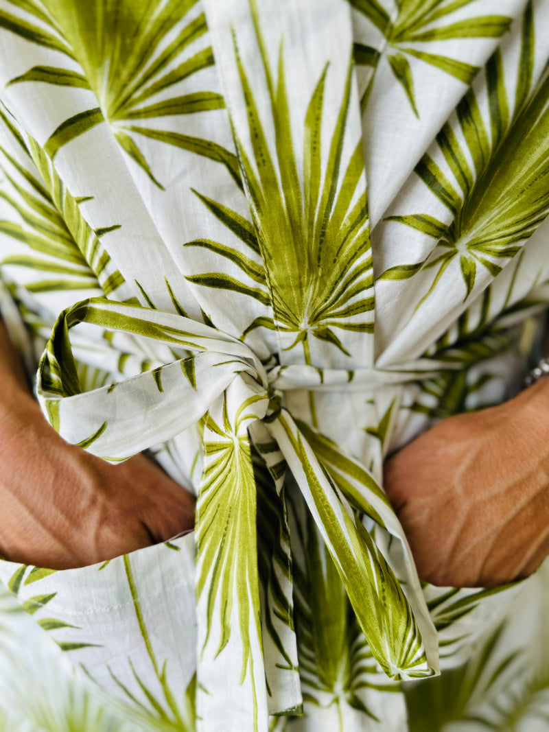 Palm Frond Robe