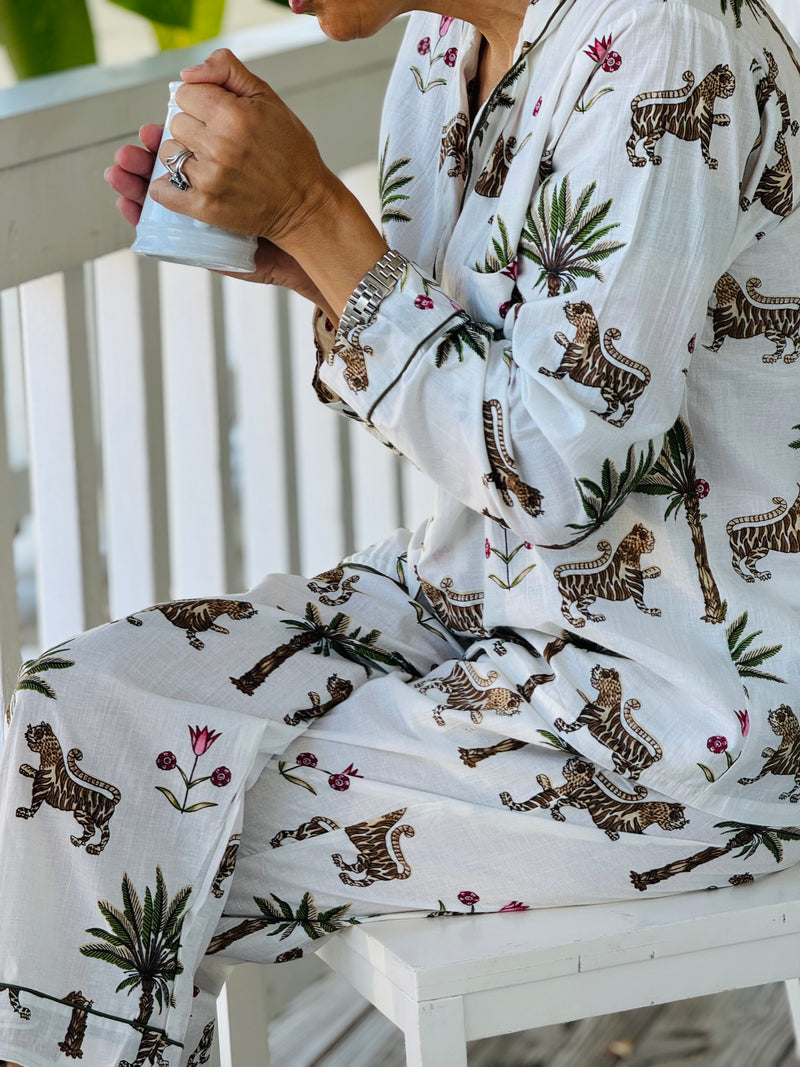 Tiger Palm PJ Set