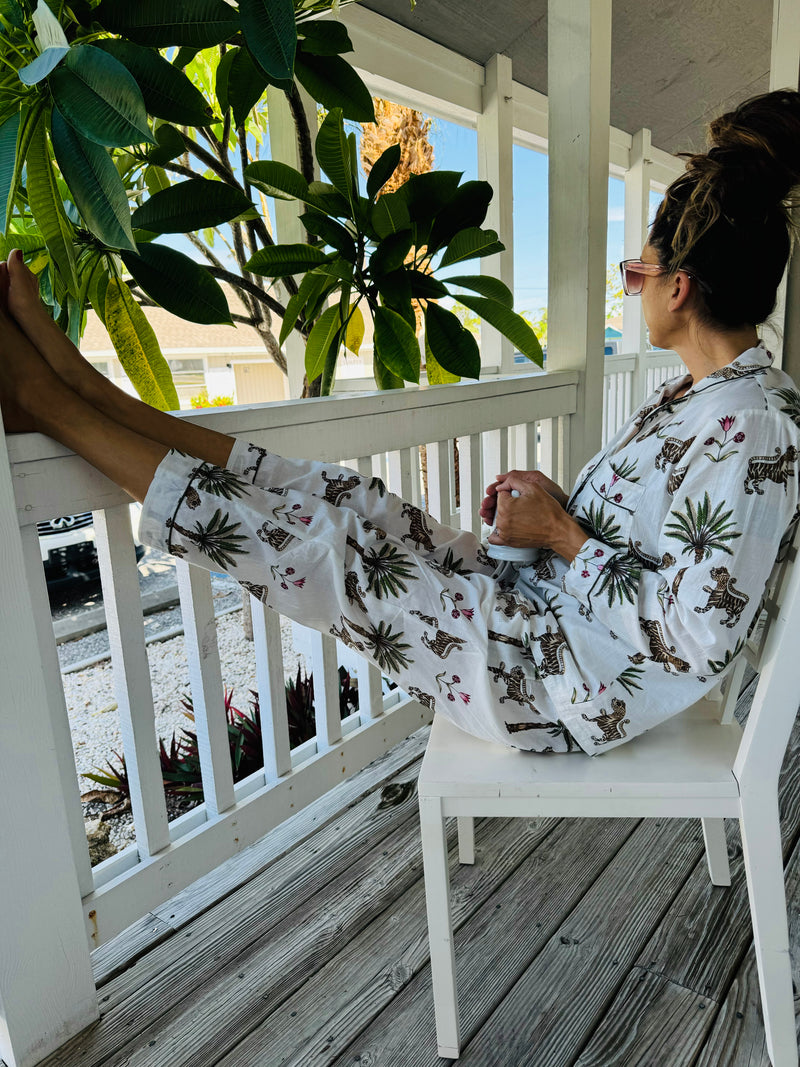 Tiger Palm PJ Set