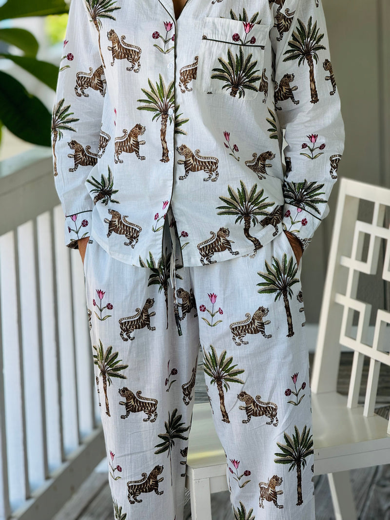 Tiger Palm PJ Set