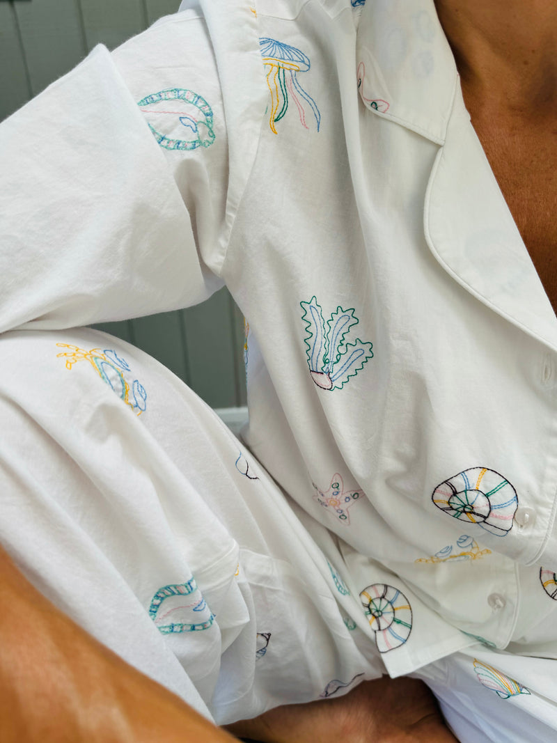 Embroidered PJ's