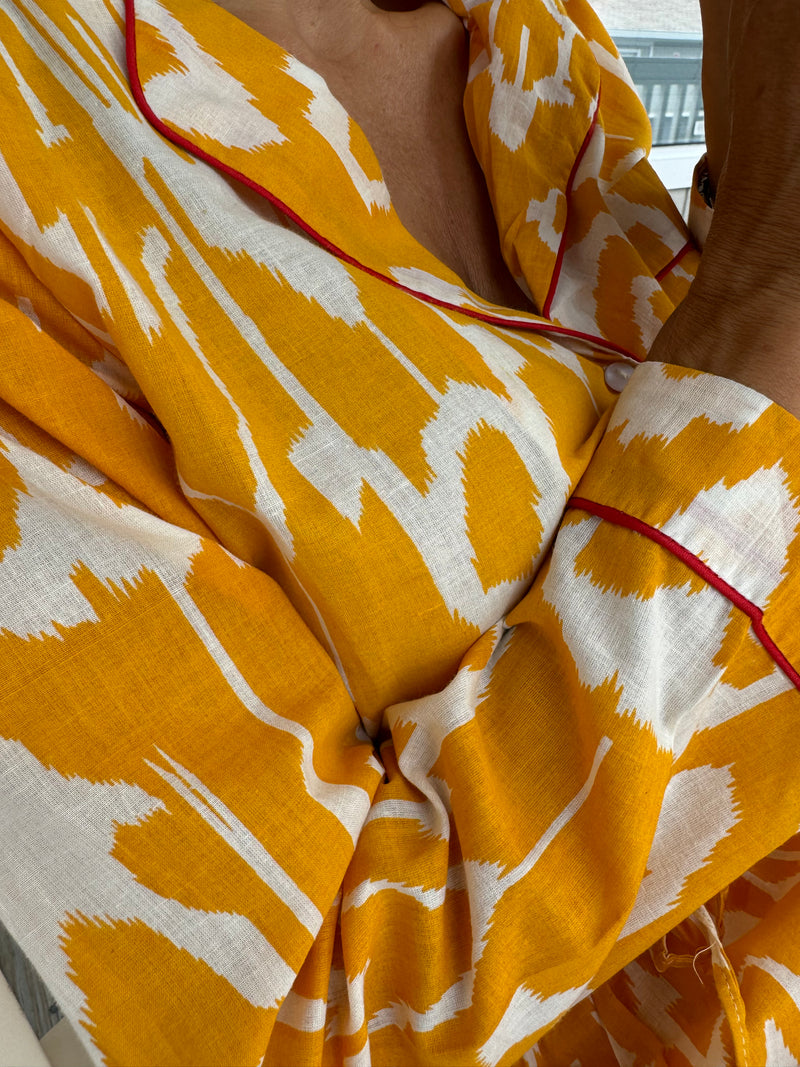 Marigold Ikat PJ set