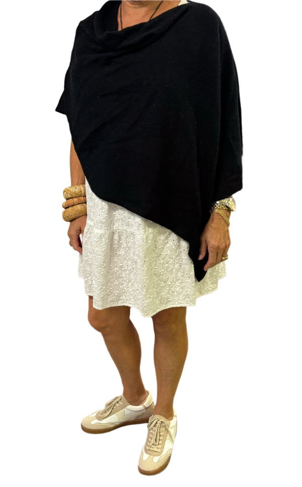 Coco Cashmere Poncho