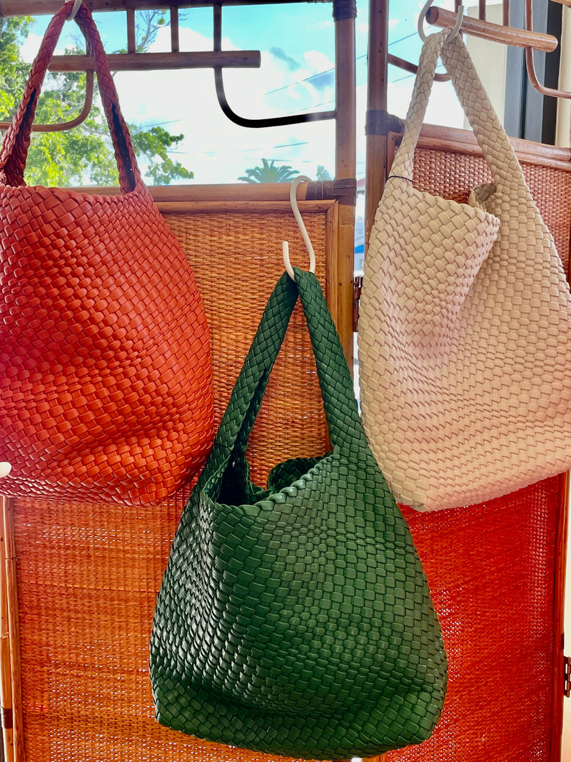 Courtney Woven Tote