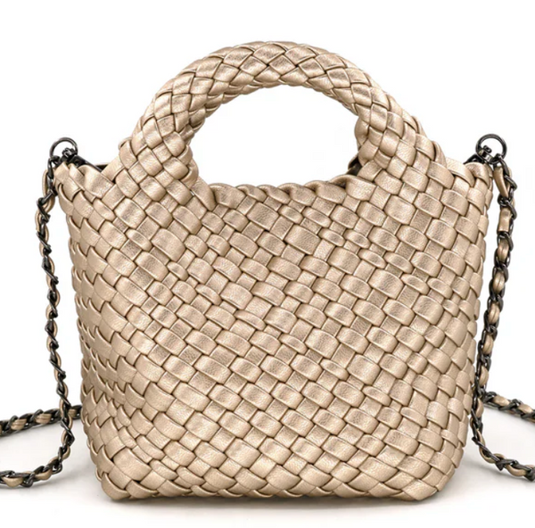 Mini Woven Tote – Boo Gemes