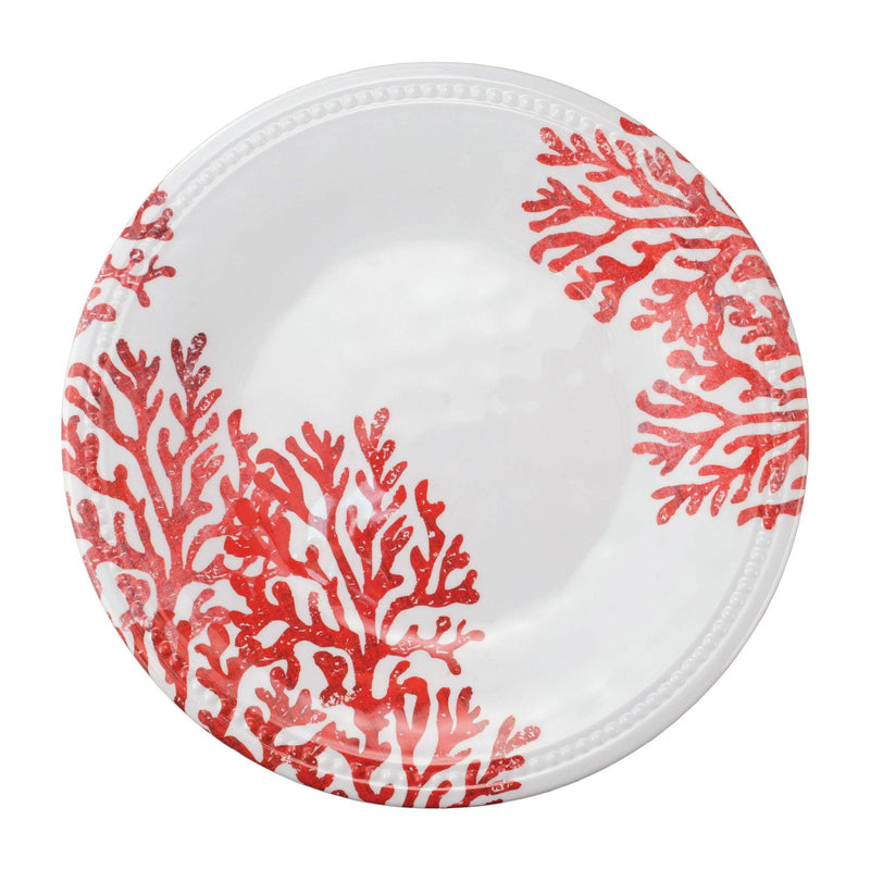 Red Coral 10 3/4" Melamine Plate